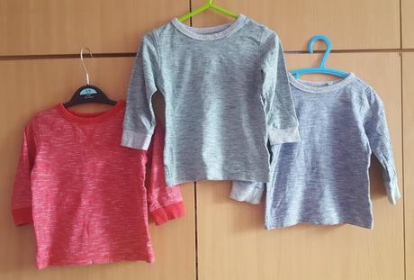 3 x next tričko, next,80