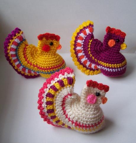 Veľkonočné sliepočky - obaly na vajíčka, 