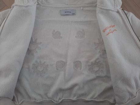 Krátka mikina na zips s výšivkou, reserved,146