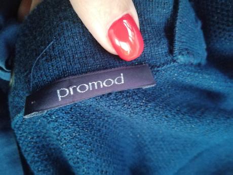 Svetrík s mašlou vzadu, promod,m