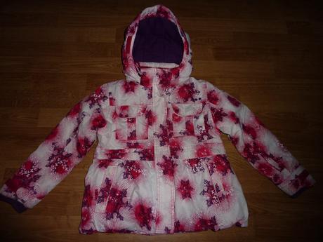 Dievčenská lyžiarska bunda rodeo limitovaná edícia, 122