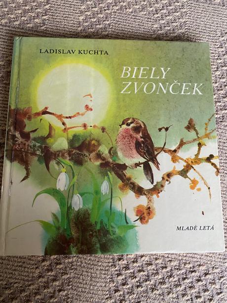 Retro kniha biely zvonček ladislav kuchta 1980, 