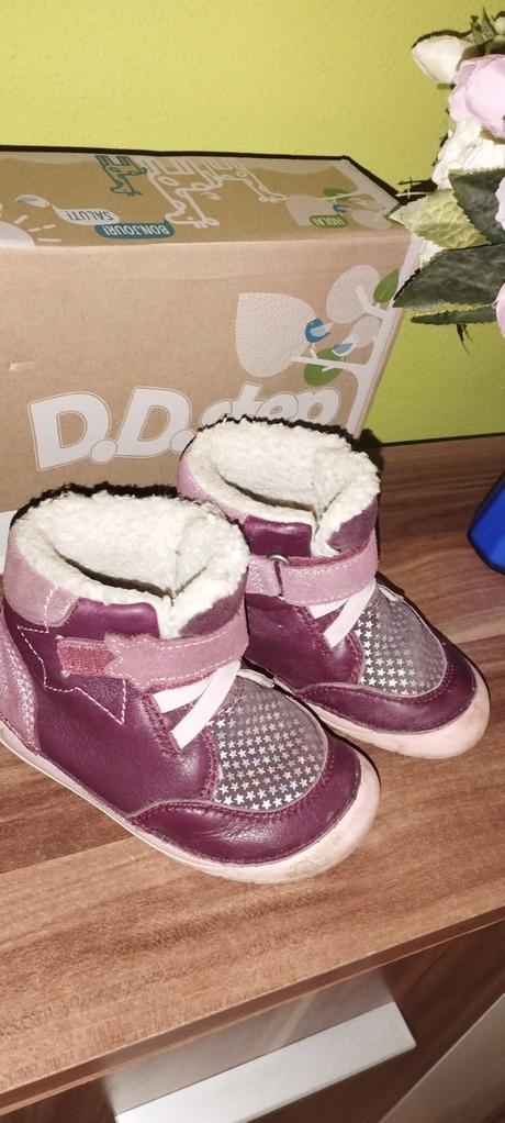 D.d step barefoot zimné topánky, d.d.step,25