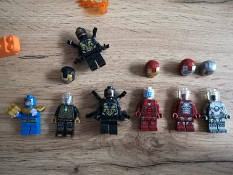 Lego marvel avengers 76125 iron man a jeho obleky,