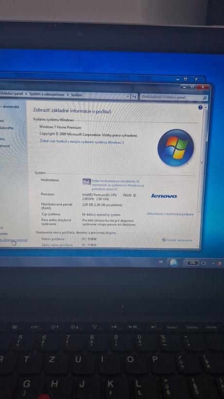 Notebook lenovo thinkpad edge 15.6" čierny 0301-gb, lenovo