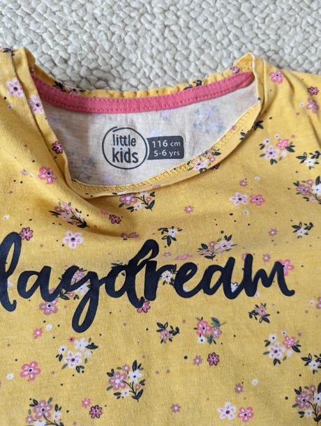 116 tričko kvietky dlhý rukáv, kids,116