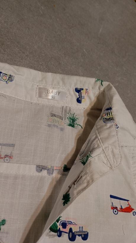 Košeľa s krátkym rukávom 2 ks, pepco,92