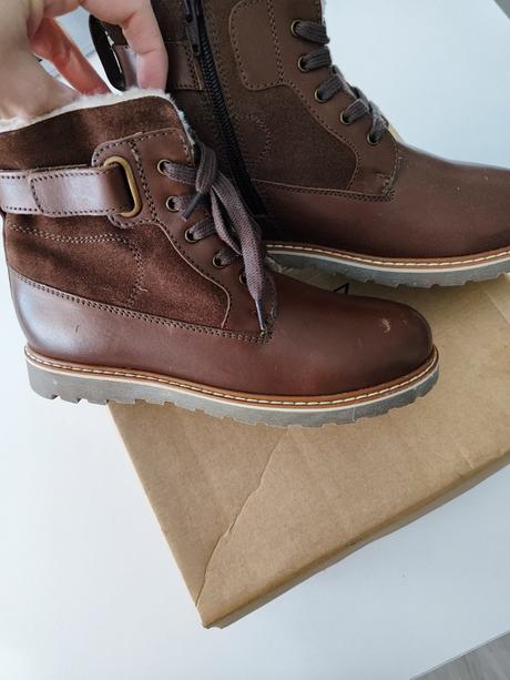 Kožené zimné topánky, 34