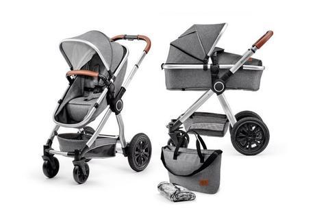 Kinderkrauf kočík kombinovaný veo 2v1 grey, kinderkraft,kinderkraft veo