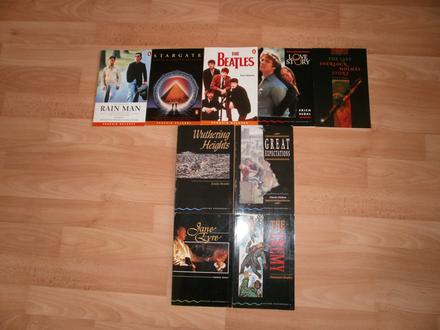 7x kniha v angličtine-úrovne 3, 5 a 6, 