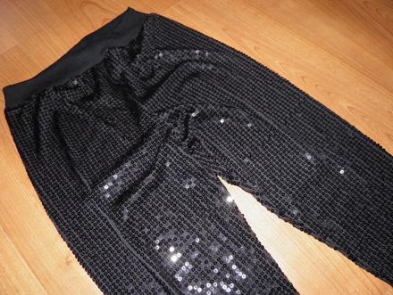 Flitrované legíny m-l, l