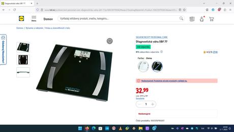 Osobná/diagnostická váha silvercrest, 