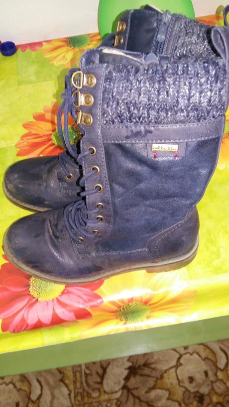 Kožené čižmičky, nelli blu,34