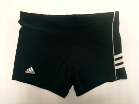 Chlapčenské čierno biele šortky, adidas, 128-134, adidas,128