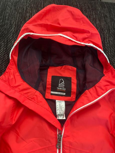 Funkcna bunda tribord 134, nepremokava, decathlon,134