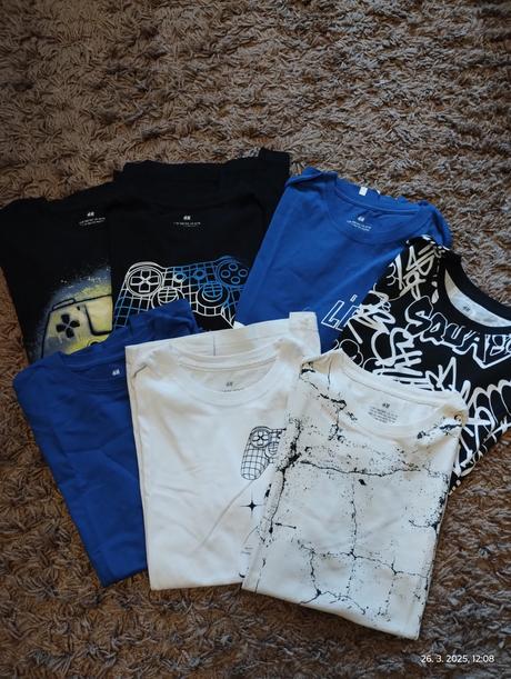 Tričká, h&m,158