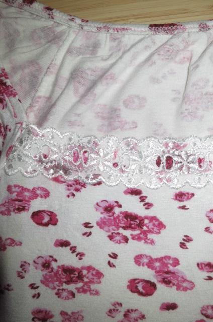 Tričko s čipkou, m