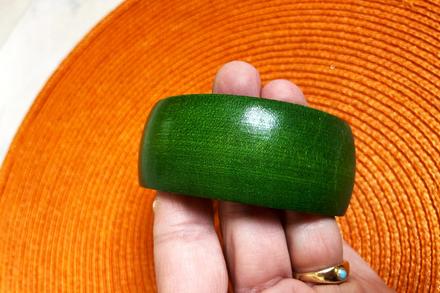 Drevený naturálny náramok,