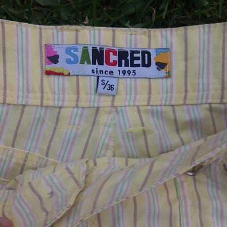 Žlté kraťase sancred, s