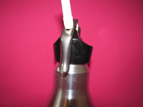 Bombičková fľaša na šľahačku  - retro, 