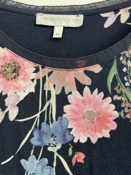 Krásny kvetikový top john rocha, rocha.little.rocha,46