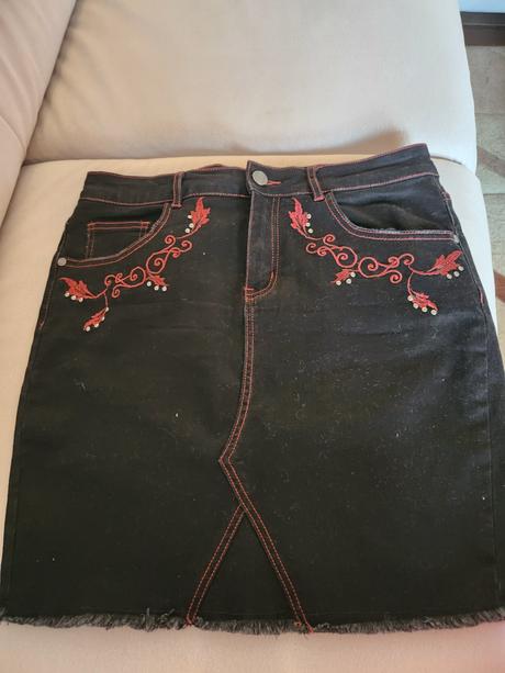 Dámska riflova sukňa, amisu,40