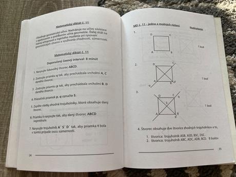 Zbierka matematických diktátov pre 4. ročník zš,