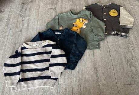 Balík 74/80 málo nosené, h&m,74