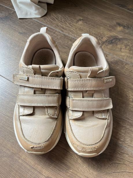 Protetika kožené tenisky botasky pre dievča, protetika,33