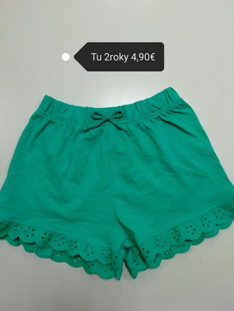 Bavlnené kraťasy s madeirou, tu,92