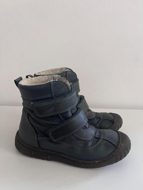 Zimné kožené topánky bisgaard veľ. 33, 33