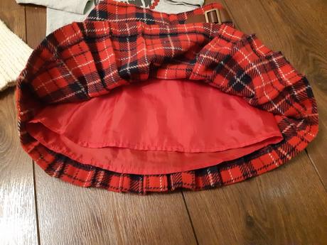 Vianočný komplet so psíkom č.104/110, 104