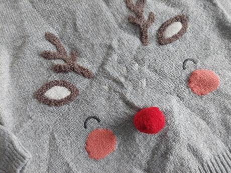 Vianočný sveter sobík veľ.92, 92