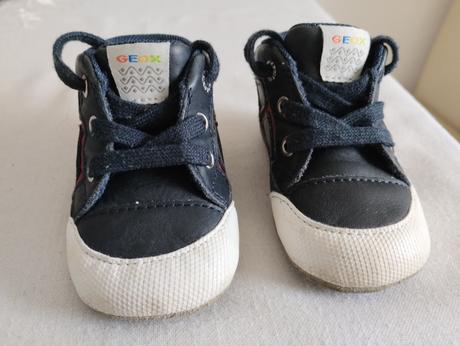 Detské kožené topánky geox č. 19, geox,19