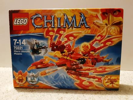 Lego chima 70221 flinxov úžasný fénix,