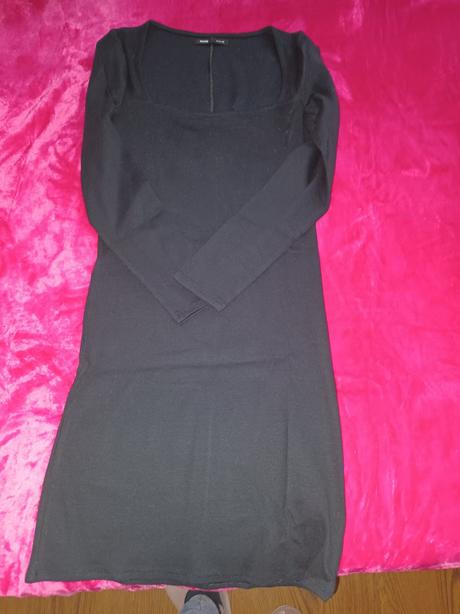 Damske saty dlhy rukav, s