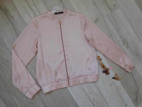 Saténová bundičko -blúzka 36, 36
