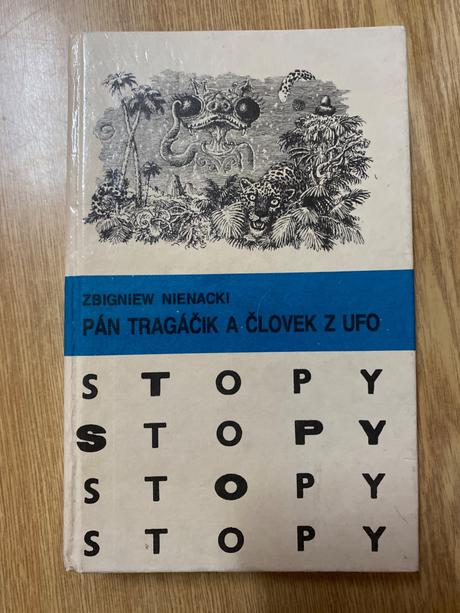 Kniha- stopy- pán tragáčik a človek z ufo, 