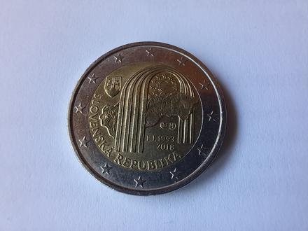2 eur slovensko 2018, 