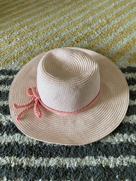 Trblietavý slamený klobúk 122/128, h&m,122