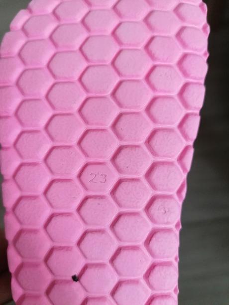 Ružové sandalky k vode, h&m,23