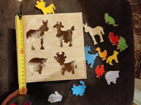 Vkladačka na jemnú motoriku,