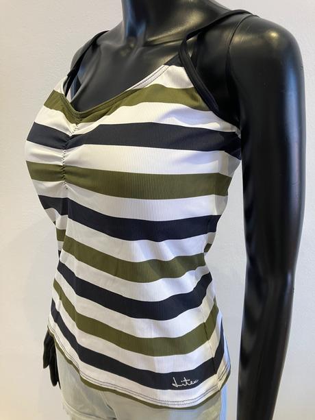 Dámske pásikavé tričko litex (m), litex,m