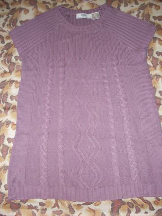 Pletená vesta, l