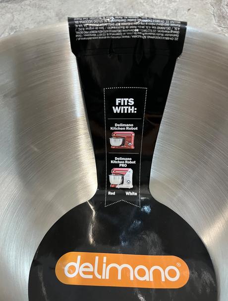 Delimano pro nová nerezová misa na kuchynský robot,