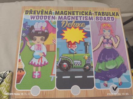 Magneticka hračka princess,