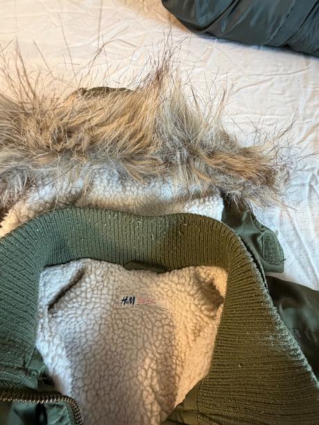 Zimná chlapčenská bunda h a m, h&m,104