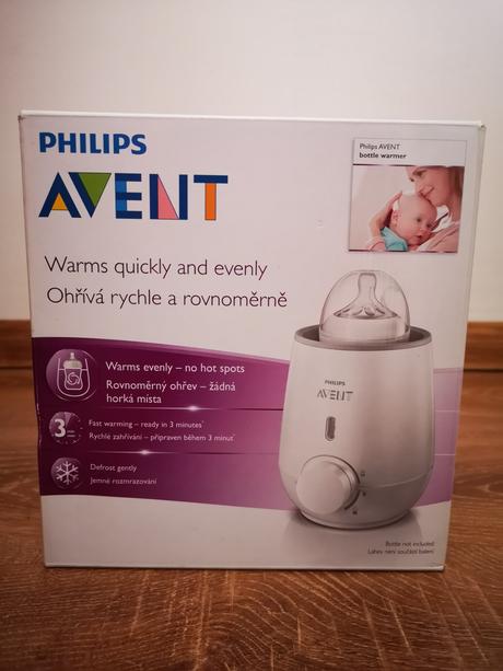 Ohrievačka dojčenských fliaš avent, avent