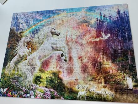 Puzzle jednorožce 500 (už s poštovným), 