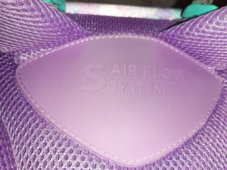 Školská anatomická taška stil coral set+kufrík, 